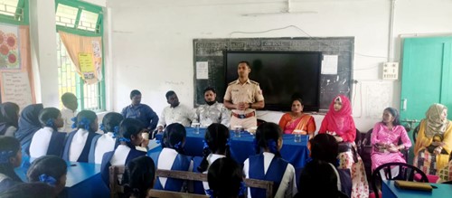 Drugs awareness program at Govt Sr. Sec. School Tushnabad