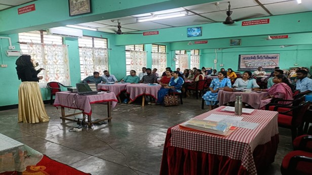 Session on suicide prevention to PGT teachers